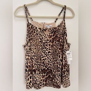 Bar III Animal Print Top